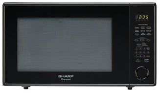 Sharp Countertop Microwave Oven ZR651ZS 2.2 cu. ft. 1200W Stainless Steel with Sensor Cooking N26