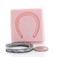 Small Horse Shoe Silicone Mold Chocolate, Fondant, Candy, Resin, Clay, Flexible and Easy to Use. N2
