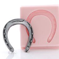 Small Horse Shoe Silicone Mold Chocolate, Fondant, Candy, Resin, Clay, Flexible and Easy to Use. N3