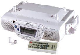 Memorex MC-3800 Under-the-Counter CD Clock Radio