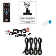 Acoustic Audio AA5150 Home Theater 5.1 Speaker System with USB Bluetooth FM and 4 Extension Cables N2
