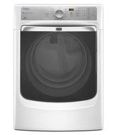 Maytag MGD6000AW Maxima 7.4 Cu. Ft. White Stackable With Steam Cycle Gas Front Load Dryer N3