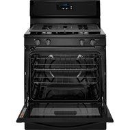 WHIRLPOOL GIDDS-110952 30" 5.1 cu. ft. Single Oven Free-Standing Gas Range, Black