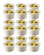 Libbey 18-Piece Just Baking Ceramic Crock Set, White N2