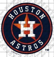 Houston Astros Licensed Edible Cake Topper #34931 N2