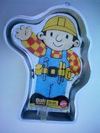 Wilton Bob the Builder Cake Pan w/ insert -- Moule a gateau -- as shown