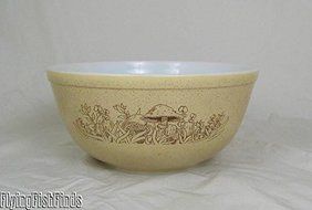 Vintage Pyrex (No. 403) "Forest Fancies" Nesting Mixing Serving Bowl (2.5 Qts)
