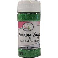 CK Products 78-50513 Cake Decorating Sanding Sugar Bottle, 4 oz, Emerald