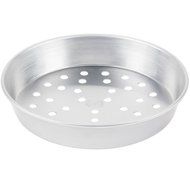 American Metalcraft A90091.5P 9" x 1 1/2" Perforated Standard Weight Aluminum Tapered / Nesting Pizza Pan