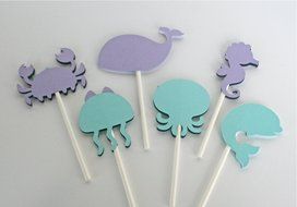 Under the Sea Cupcake Toppers N4