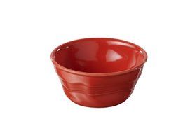 Revol 644824 Froisses Ramekin, Pepper Red