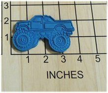 Mudding Monster Truck Shaped Cookie Cutter and Stamp #1265