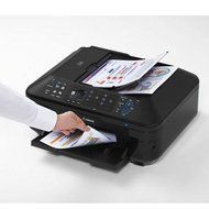Canon PIXMA MX712 Wireless Inkjet Office-All-In-One Printer, 12.5 ipm (Black)/9.3 ipm (Color) Print Speed, 150... N2