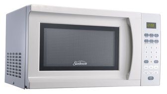 Sunbeam SGS90701W-B 0.7-Cubic Foot Microwave Oven, White N4