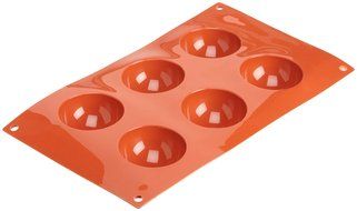 Silikomart Siliconflex Half-Sphere Mold, 1.18 Inch N2