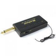 Wireless Mini Microphone FM Transmit Receiver---Black N4