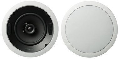 Pioneer S-IC831-LR Custom Series 8-Inch Circular In-Ceiling Speakers (Pair)