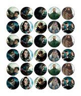 Harry Potter Cupcake Toppers Edible Wafer Paper BUY 2 GET 3RD FREE N2