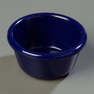 Carlisle S28060 Melamine Smooth Ramekin, 3 oz Capacity, 1.43" Height, Cobalt Blue (Case of 48) N6