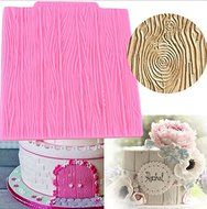 Fondant Impression Mat, Tree Bark texture Design- Silicone----Cake Decorating Supplies for Cupcake Wedding Cake... N6