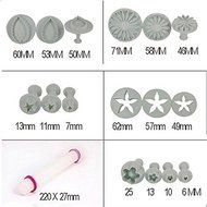 GTI Cake Tools 10 sets (33pcs) Flower Fondant Cake Sugarcraft Decorating Kit Cookie Mould Decration Tool Icing... N10