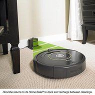 iRobot 3-Stage Cleaning System Roomba 650 Vacuum Cleaning Robot, Black Color N2