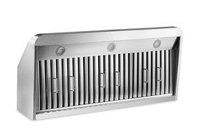 Thorkitchen HRH4802U 48" Under Cabinet Range Hood with 900 CFM Push Control, Stainless Steel N3