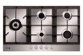 Fagor FA-850STX 30" Gas Cooktop With 5 Gas Burners Electronic Ignition 3 Cast Iron Enameled Grate Triple Crown...
