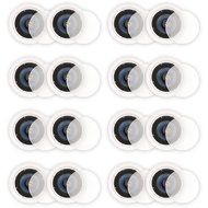 Blue Octave LC62 In Ceiling 6.5" Speakers Home Theater Surround Sound 2-Way Speaker 8 Pair Pack