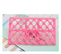 Anyana Lattice &amp; Flower Plastic Cookie Cutter Cake Mould Tool Kitchen Tool Sugar Paste Baking Mould Cookie Pastry