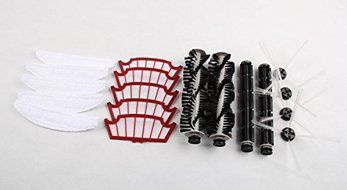 Original A320 Robot Vacuum Cleaner Replacement parts, including Mop Filter Side brush Hair brush and Rubber brush