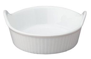 HIC Porcelain Mini-Eared 1-Ounce Ramekin, Set of 6