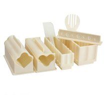 Hanpearl Pack of 11 DIY Sushi Maker Rice Mold Kitchen Sushi Making Tool Set N3
