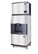 Manitowoc IY-0594N-SPA-310 510 Lb Remote-Cooled Half Cube Ice Machine w/ SPA-310 Hotel Dispenser