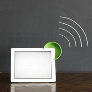 Choize Amplifier Speaker Stereo for Ipad 2 Ipad 3 4 New Ipad Big Ear Loundspeaker Horn No External Power Required... N2