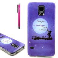 Galaxy S5 Case, Firefish [Clear Drop Protection] [Shock Absorbent] [Soft Bumper] Stylish Elegant Flexible TPU... N73
