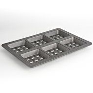 Sweet Creations Waffle Cake Pan, Silver N4