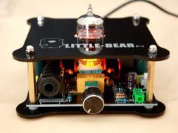 Nobsound&reg; Little Bear P-1 Class A 12AU7 Tube Multi-Hybrid Headphone Amplifier Pre Amplifier N8