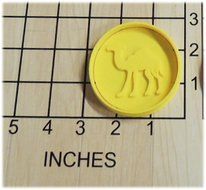 Hump Day Camel Shaped Cookie Cutter and Stamp #1275 N2