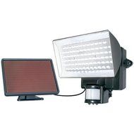 New MAXSA INNOVATIONS 40226-L Solar-Powered 80-LED Motion-Activated Outdoor Security Floodlight (Black)