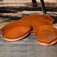 Spanish Oval Paella Cazuela From Pereruela - Large