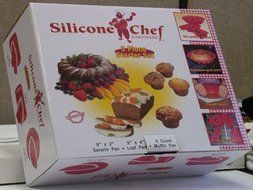 Silicone Chef Bakeware Silicone Chef Bakeware 3-Piece Starter Set