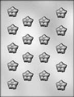 CK Products 1-1/8-Inch Apple Blossoms Chocolate Mold