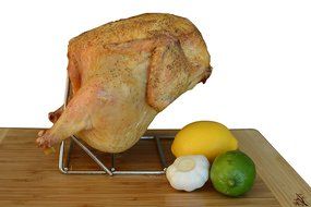 Chicken Roasting Rack Non Stick- Patented Design- Maher Customs N5