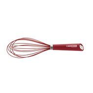 Cake Boss Stainless Steel Tools and Gadgets Balloon Whisk with Silicone Overmold, 10-Inch, Red N3