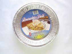6 Disposable Aluminum Pie Pans