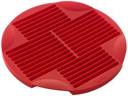 Lekue Sticks Silicone Baking Mold, Model # 0210600R01M017, Red N4
