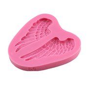 Everyshine DIY Liquid Silicone Cake Decoration Mold Angel Wings Shape Chocolate Fondant Mold N4