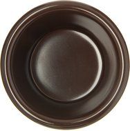 Carlisle S28269 Melamine Fluted Ramekin, 3 oz Capacity, 1.43" Height, Chocolate (Case of 48) N2