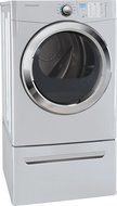 Frigidaire FFSE5115PA 7.0 Cu. Ft. Classic Silver Stackable With Steam Cycle Electric Dryer in Classic Silver N3